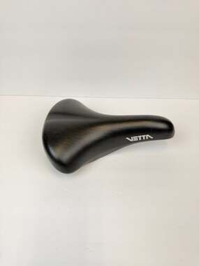 Vintage Vetta Black Road Bike Bicycle Saddle Seat